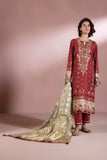 Sapphire -  Embroidered Jacquard Suit