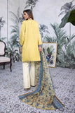 Sapphire - 2 Piece - Embroidered Silk Suit Lime Yellow