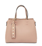 Max fashion- Handbag with Detachable Strap and Pearl Detail Tag