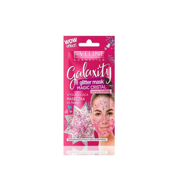 Eveline- Glitter Face Sheet Mask Pink, 10ml