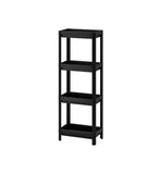 Ikea- Vesken Shelf Unit- Black, 36x23x100 Cm by IKEA priced at #price# | Bagallery Deals