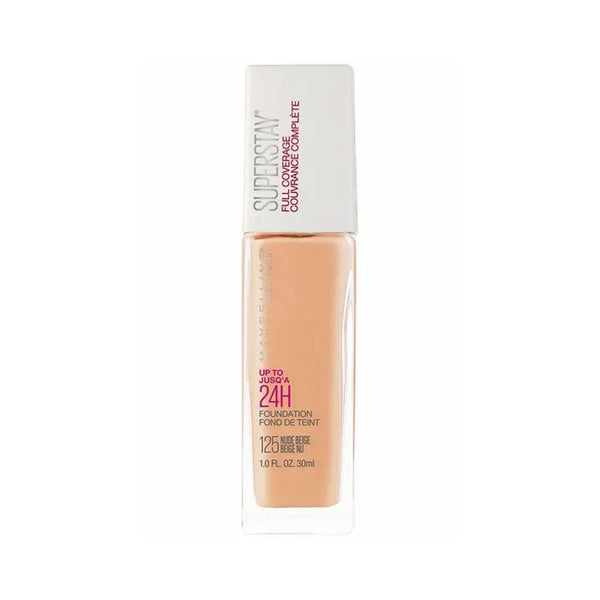 Maybelline New York- SuperStay Full Coverage 24H Liquid Foundation - 130 Buff Beige