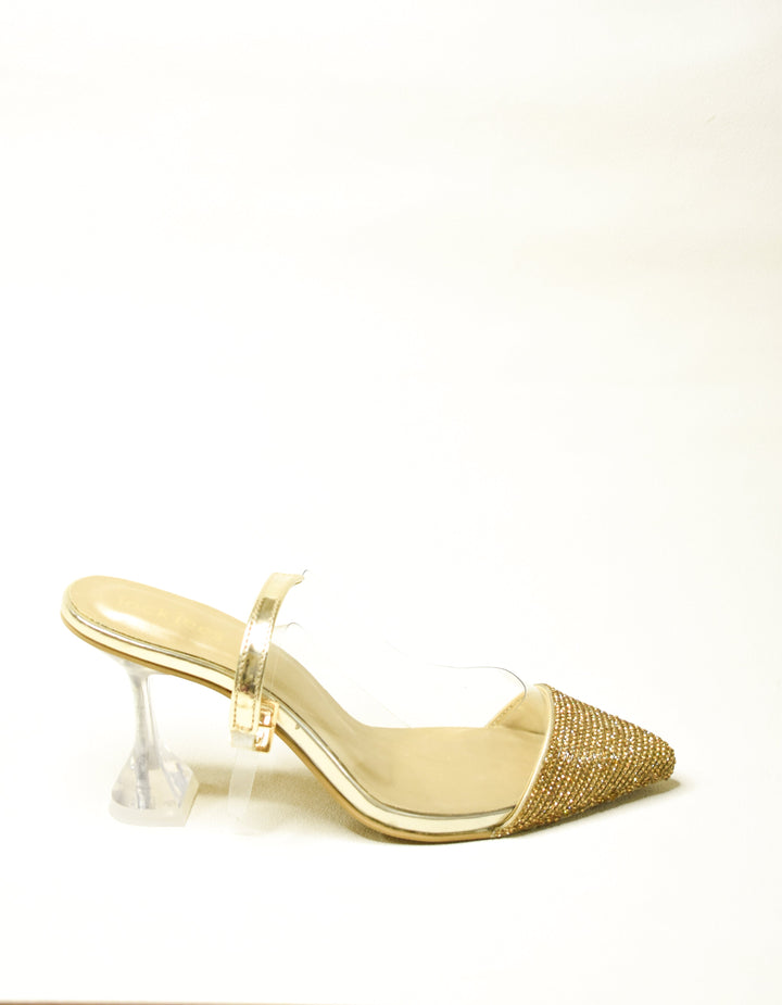 JackJees-Bling Slingback Golden