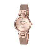 Anne Klein- Womens Diamond-Accented Bracelet Watch
