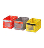 Ikea-Angelägen 3 Pack Box- Multicolour, 18x27x17 Cm by IKEA priced at #price# | Bagallery Deals