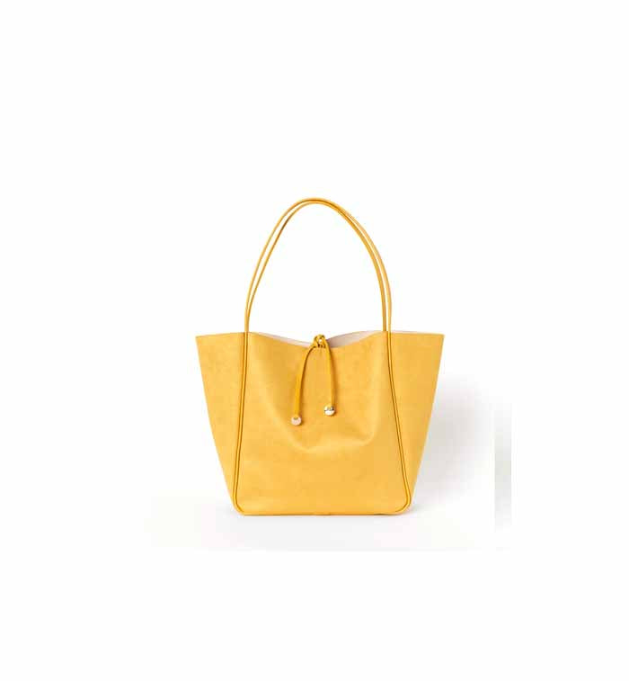 H&M- Yellow Shopper Bag