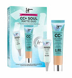 It Cosmetics- CC+ Soul Matte Duo- Medium by Bagallery Deals priced at #price# | Bagallery Deals