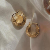 Jewels By Noor- Avan linear earrings