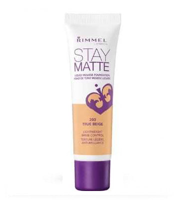 Rimmel London- Foundation New Launch - Stay Matt True Beige  (034 203)