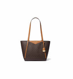 Michael Kors- Whitney Small Logo Tote Bag- Brn/Acorn