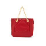 Ella- Chain Handle Quilted Tote Bag