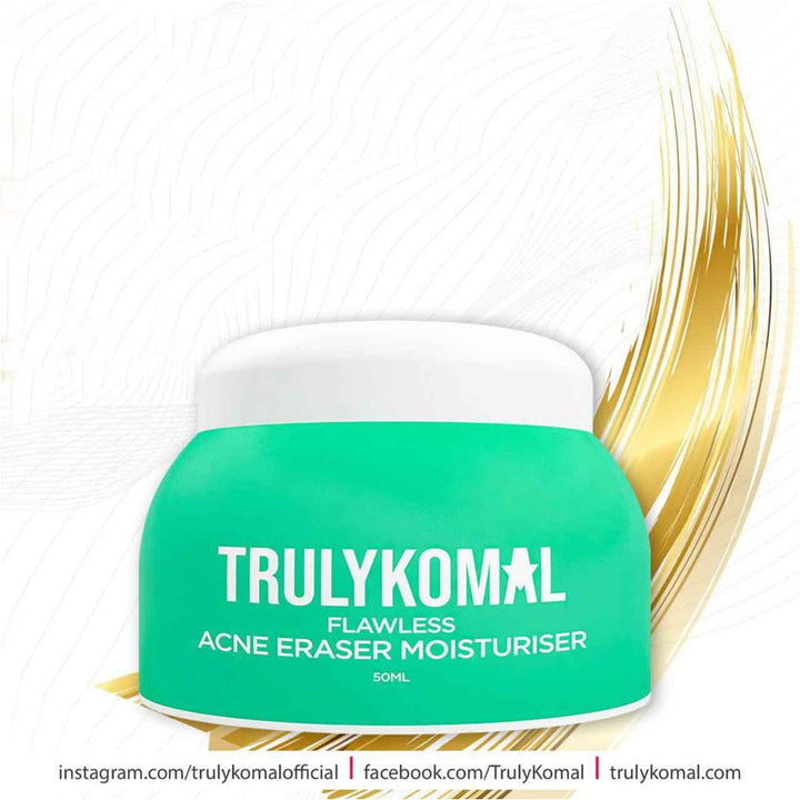 Truly Komal- Acne Eraser Moisturiser Cream