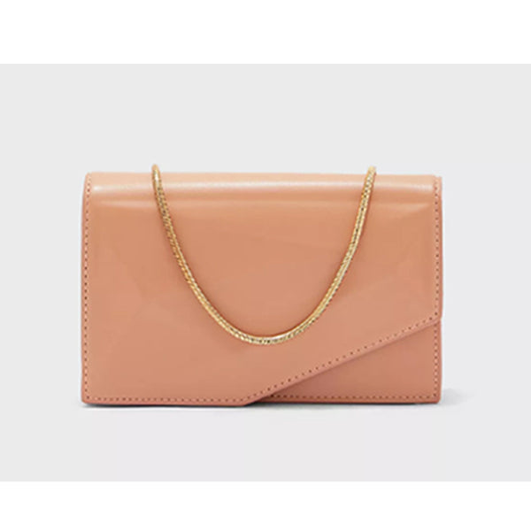 ELLA- 3D Facet Clutch Bag With Chain Strap