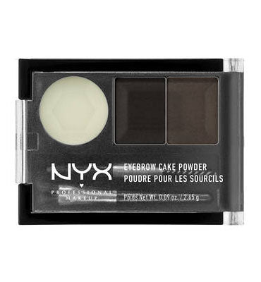 Nyx Professional Makeup Eyebrow Cake Powder 02 Brown/Dark Brown