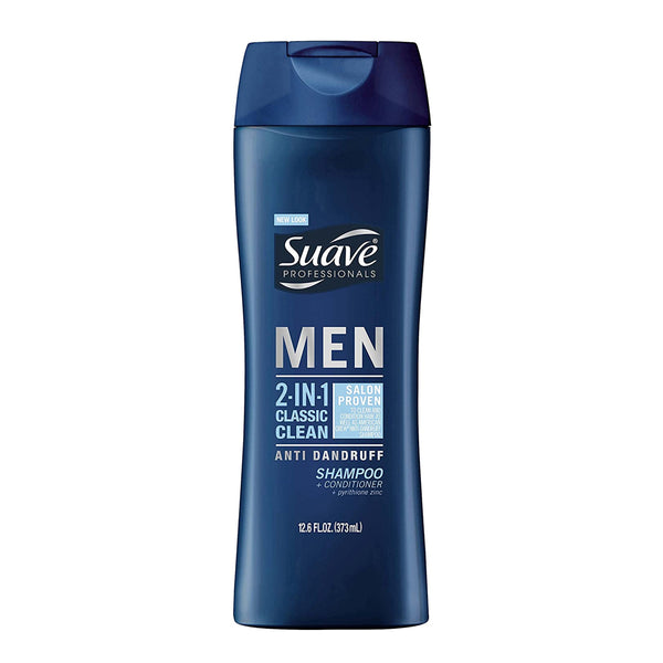 SUAVE- 12.6OZ MEN 2IN1 ADV CLASSIC CLEAN