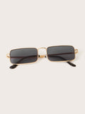 Shein- Rectangular Frame Sunglasses