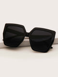 Shein- Acrylic Frame Sunglasses