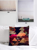Shein- Geometric Pattern Cushion Cover Without Filler