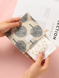 Shein- Tree Print Sanitary Napkin Storage Bag