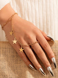 Shein- Star Charm Finger Bracelet