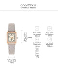 Shein- Rectangle Pointer Quartz Watch