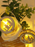 Shein- 1pc 1.5m Ramadan String Light With 10pcs Bulb
