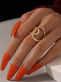 Shein- Structured Hollow Out Ring