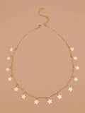 Shein - Star Pendant Necklace