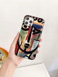 Shein- Abstract Art Phone Case
