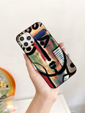 Shein- Abstract Art Phone Case