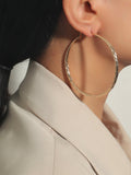 Shein- Minimalist Hoop Earrings-right