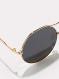 Shein- Metal Frame Sunglasses