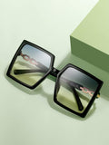 Shein- Square Frame Sunglasses