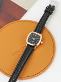 Shein- Quartz watch with square pointer dial