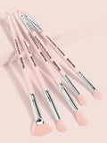 Shein- 5pcs Fan Shaped Eye Makeup Brush Set