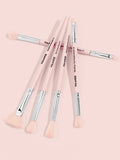 Shein- 5pcs Fan Shaped Eye Makeup Brush Set