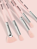 Shein- 5pcs Fan Shaped Eye Makeup Brush Set