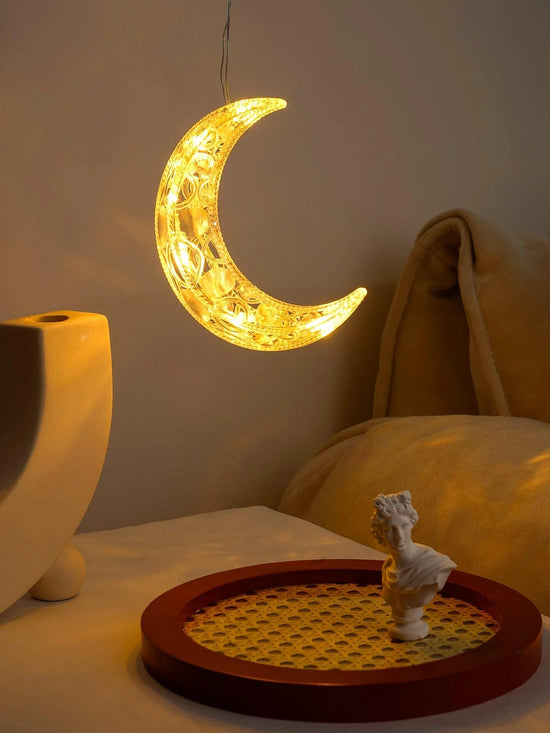 Shein- 1pc Moon Decorative Light