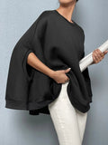 Shein Uniform Colored Abaya Sleeves Heavy Shirt