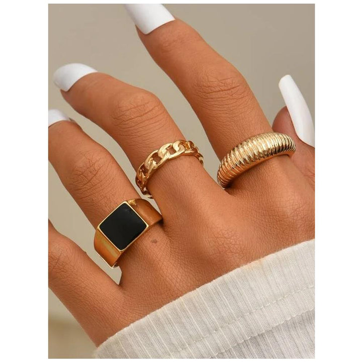 Shein- 3pcs Simple Ring