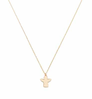 Forever 21- Gold Angel Charm Necklace