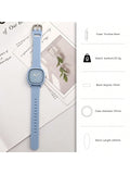 Shein - 1pair Couple Wrist Watch, Fashionable Quartz Watch, Casual Watch For Men & Women, Gift For Festival And Valentine's Day