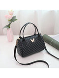 Shein - 1pc New Printed Women's Bag, Cylindrical Style Shoulder Bag, Fashionable And Simple Cross-Shoulder Bag