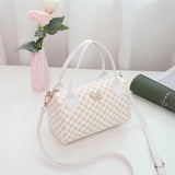 Shein - 1pc New Printed Women's Bag, Cylindrical Style Shoulder Bag, Fashionable And Simple Cross-Shoulder Bag