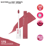 Maybelline New York- Super Stay Matte Ink Liquid Lipstick Pinks - 175 Ringleader
