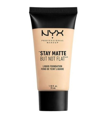 NYX Professional Makeup- Stay Matte but Not Flat Liquid Foundation, 01 Ivory