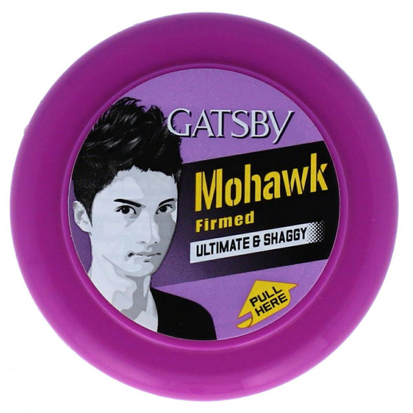 GATSBY-  ULTIMATE & SHAGGY STYLING WAX (PINK) (JAR) 25G