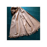 Zardi- Winter Shawl – Plain - Large – Warm – Acrylic Wool – Beige - ZSH93