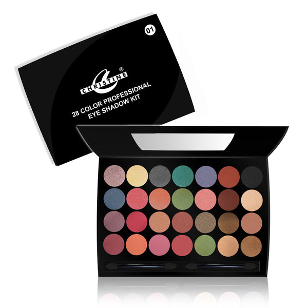 Christine - 28 ColroProfessional Eye Shade Kit #1