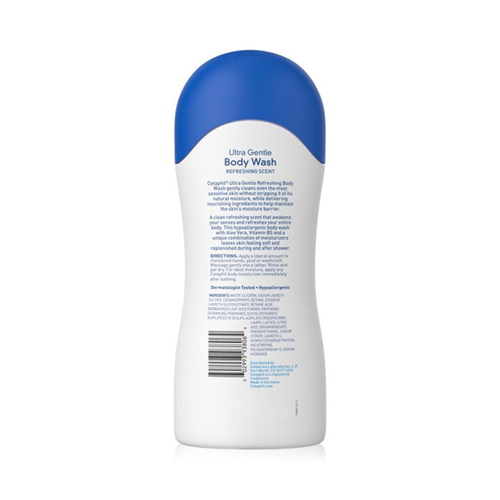 Cetaphil- Ultra Gentle Body Wash Frangnance Free 16.9 Fl Oz